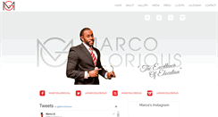 Desktop Screenshot of marcoglorious.com